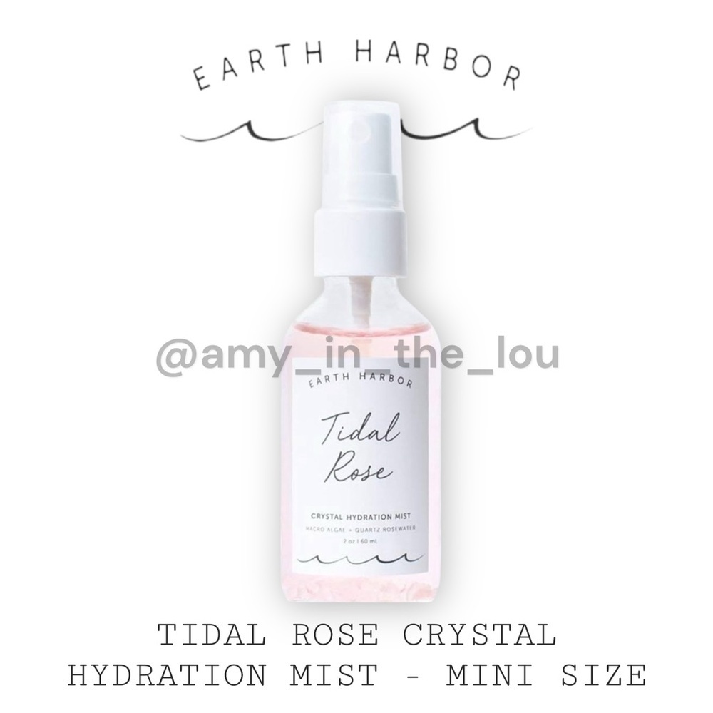 Earth Harbor Tidal Rose Hydration Mist mini size